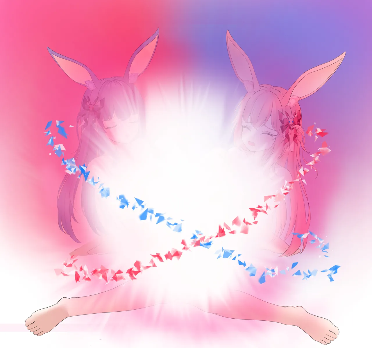 Let's combine with a "Kaiawase" adjust type! Magical Girls Sisters page 10 full