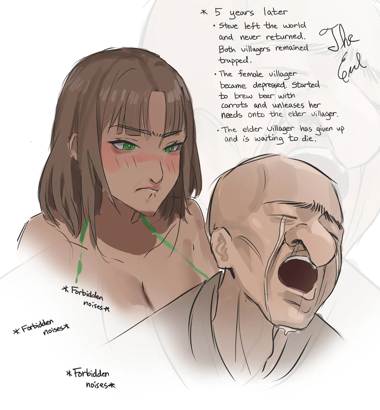 Life of a Minecraft Villager page 9 full