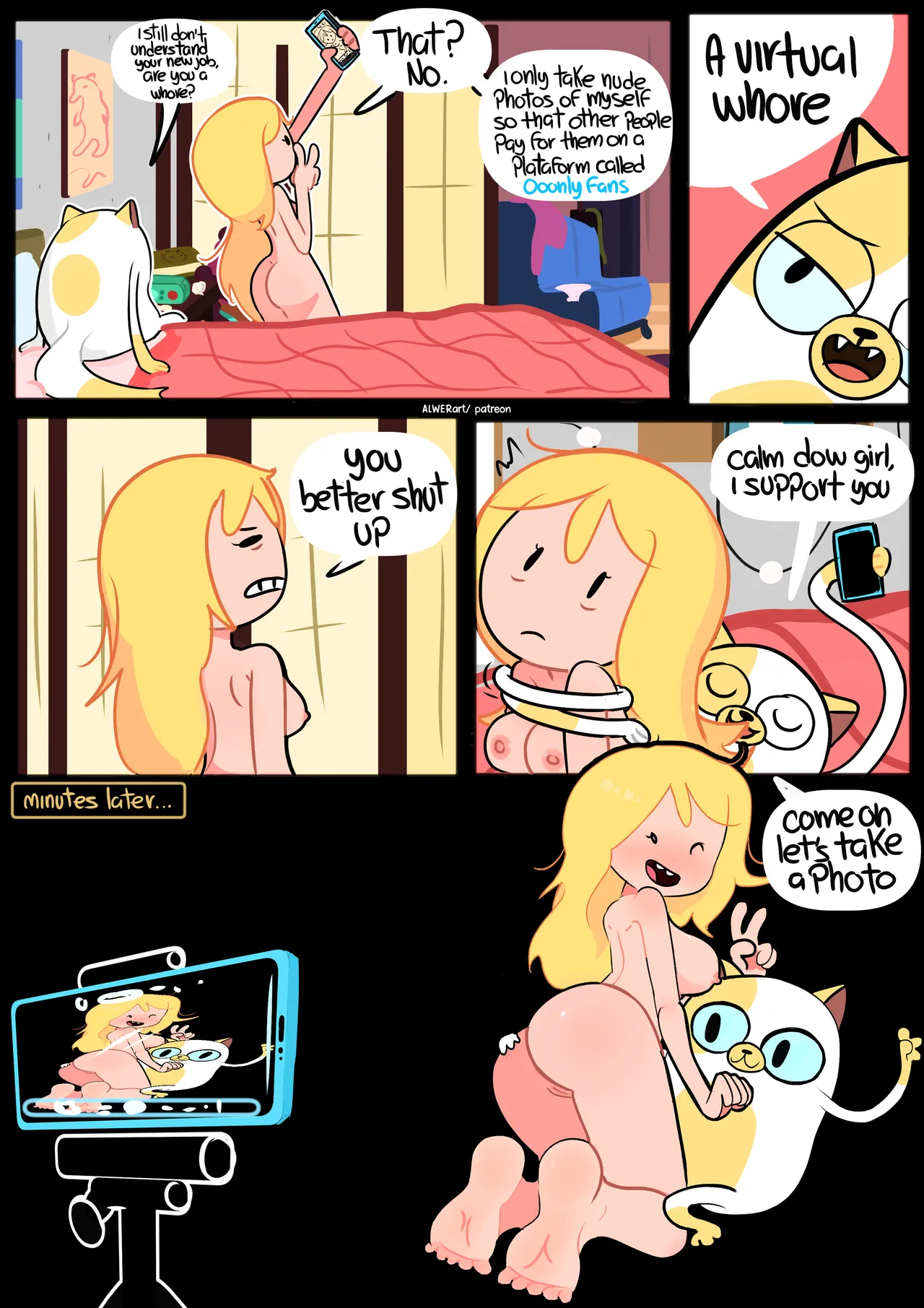 Fionna and Cake: A New Job page 3 full