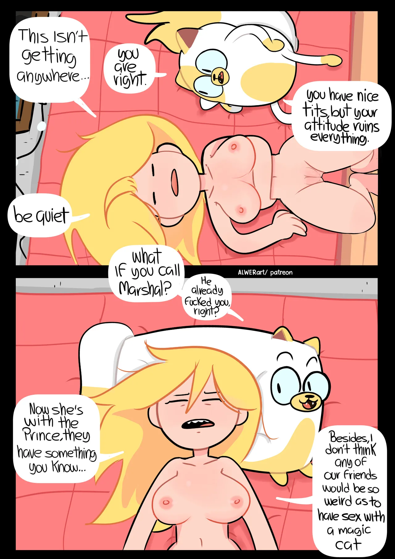 Fionna and Cake: A New Job page 9 full