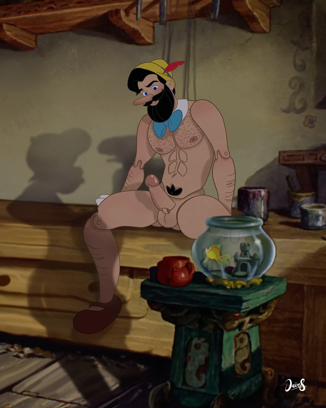 EsteEsDave Pinocchio page 1 full