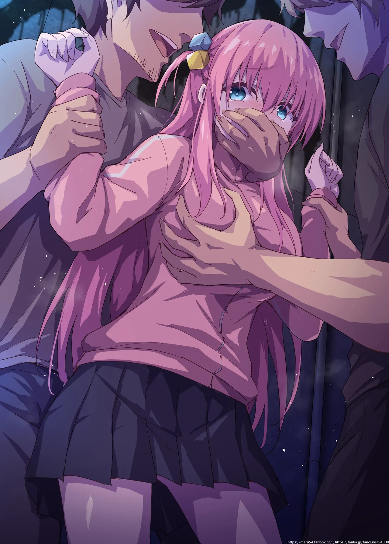 路地裏で襲われちゃうぼっちちゃん page 9 full