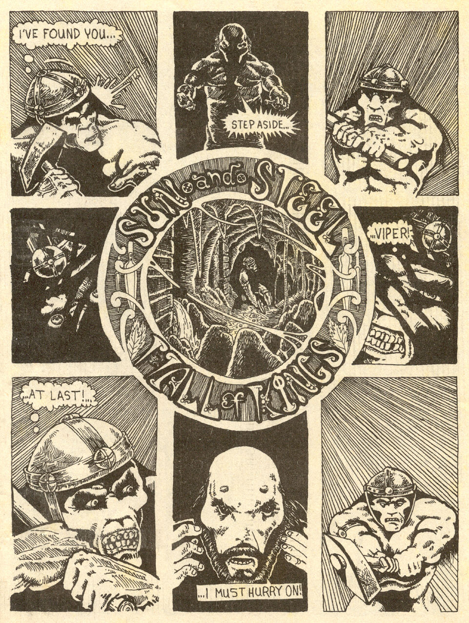 Barbarian Comics #2 page 3 full