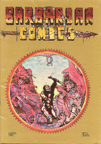 Barbarian Comics #2 cover
