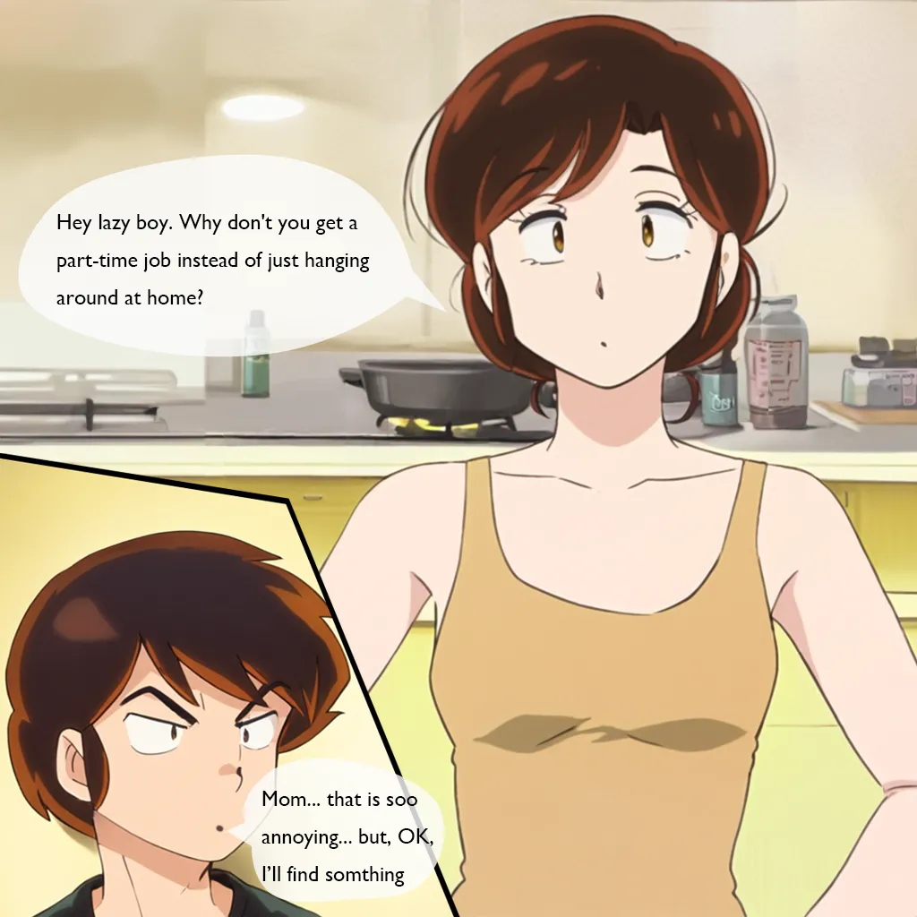 Fussy Mom and Son page 1 full