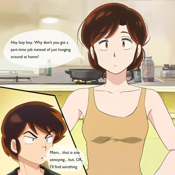 Fussy Mom and Son cover