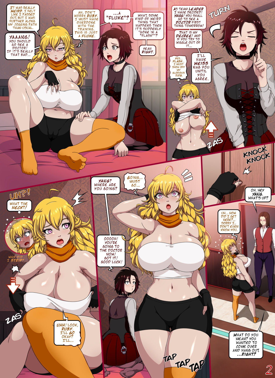 RWBY: Yang's Aura Possession 1-20 page 2 full