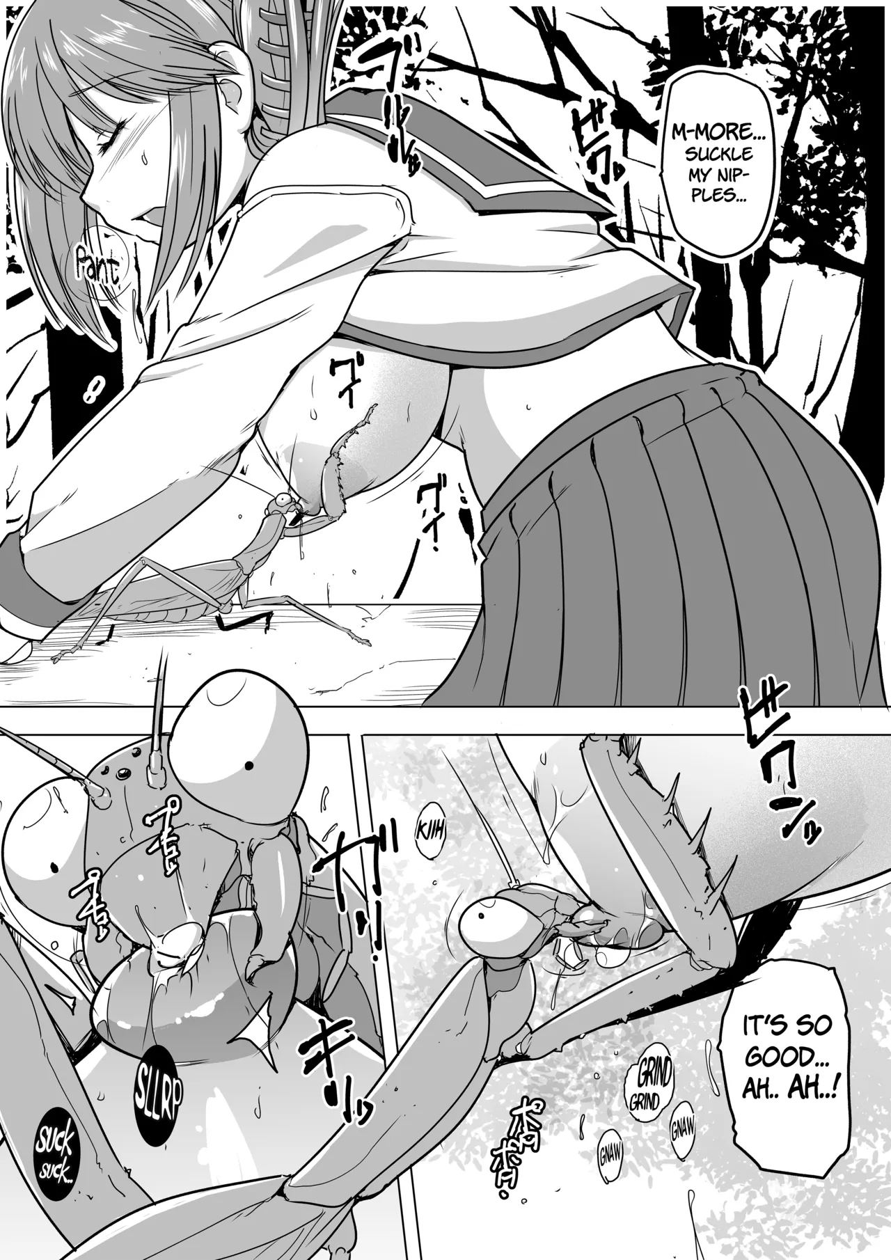 Misuke's Short Stories 21 - Manaka &amp; A Gathering of Insects page 10 full