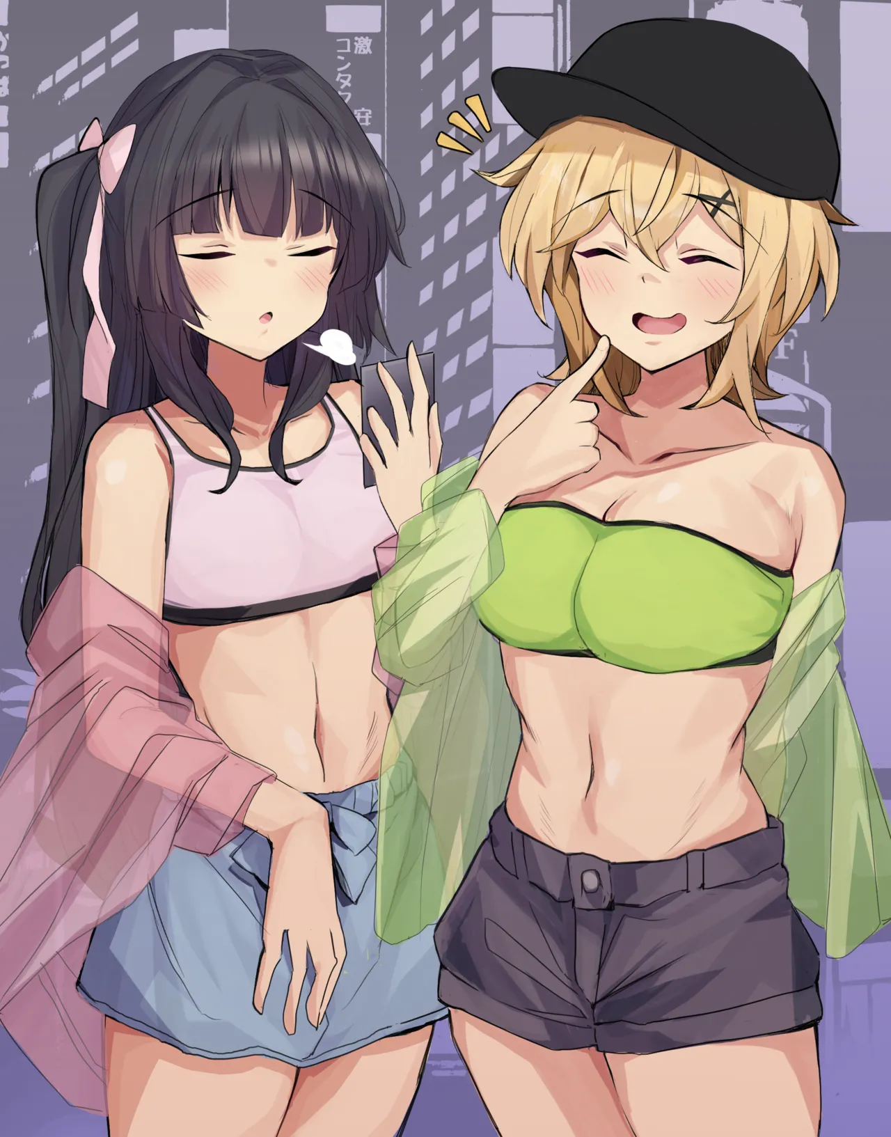 Akatsuki Kirika &amp; Tsukuyomi Shirabe Papakatsu Ecchi Choukyou page 10 full