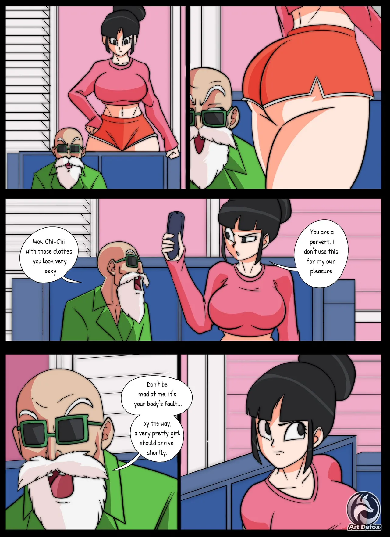 Chichi's Vacation page 6 full
