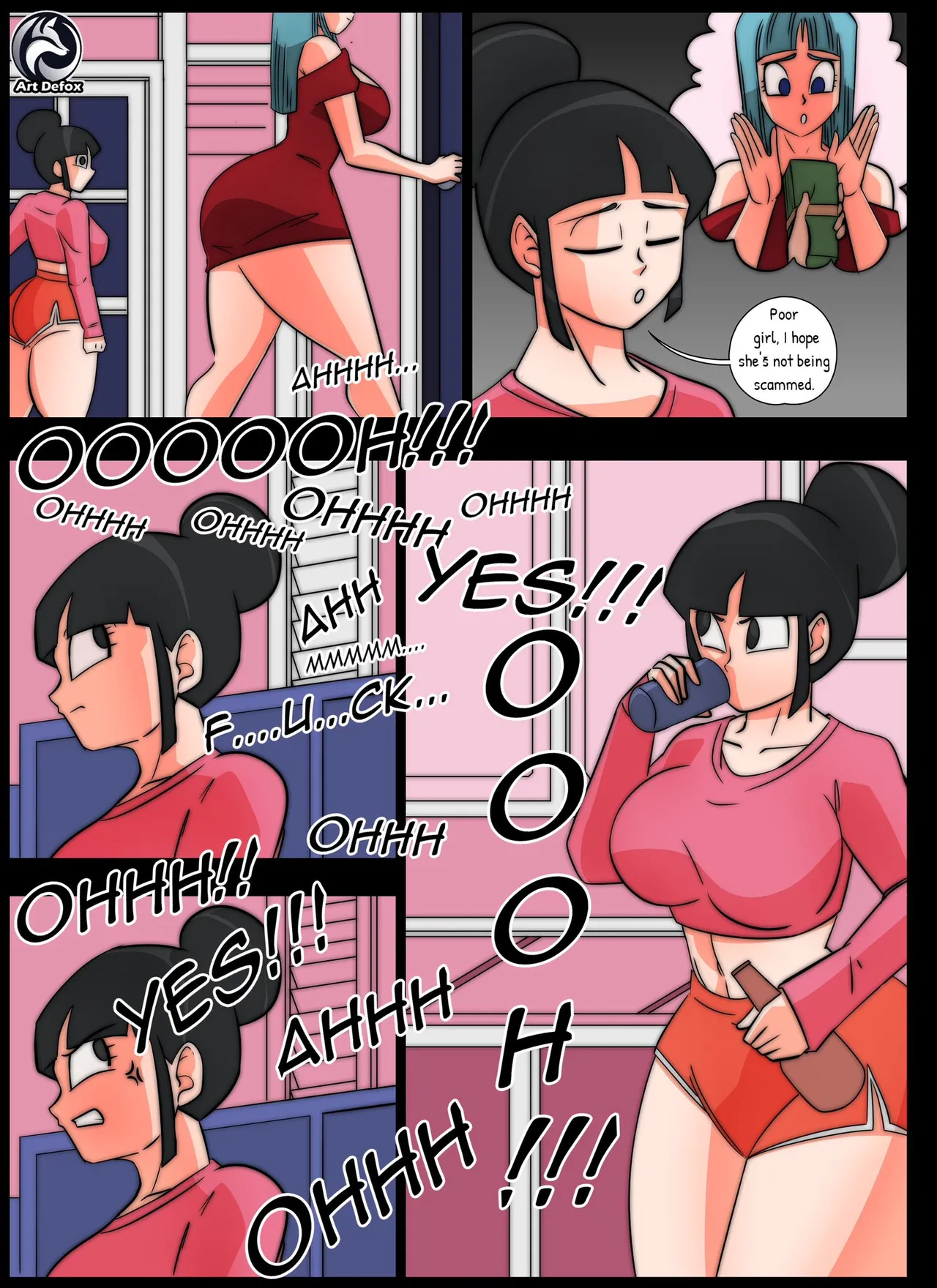 Chichi's Vacation page 8 full