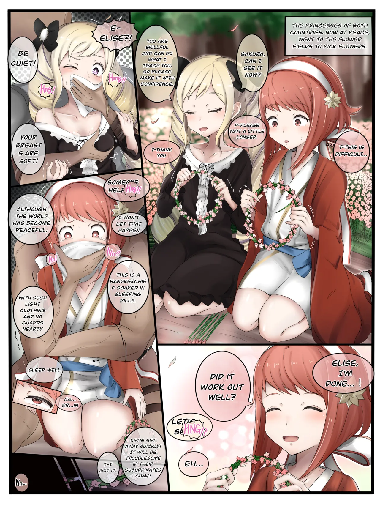 The fate of the princesses who were captured by bandits page 1 full
