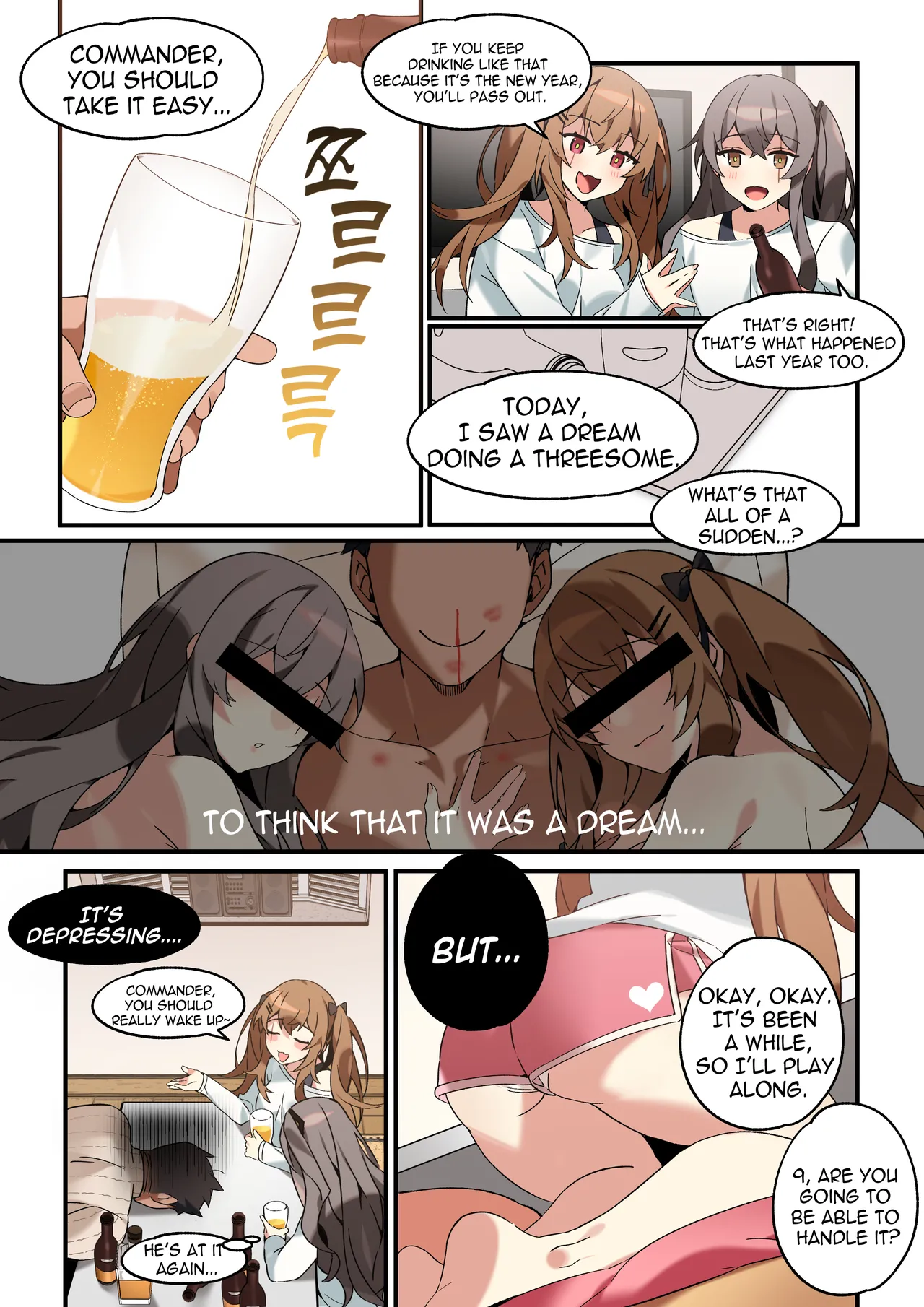 UMP45 &amp; UMP9 Manga page 1 full