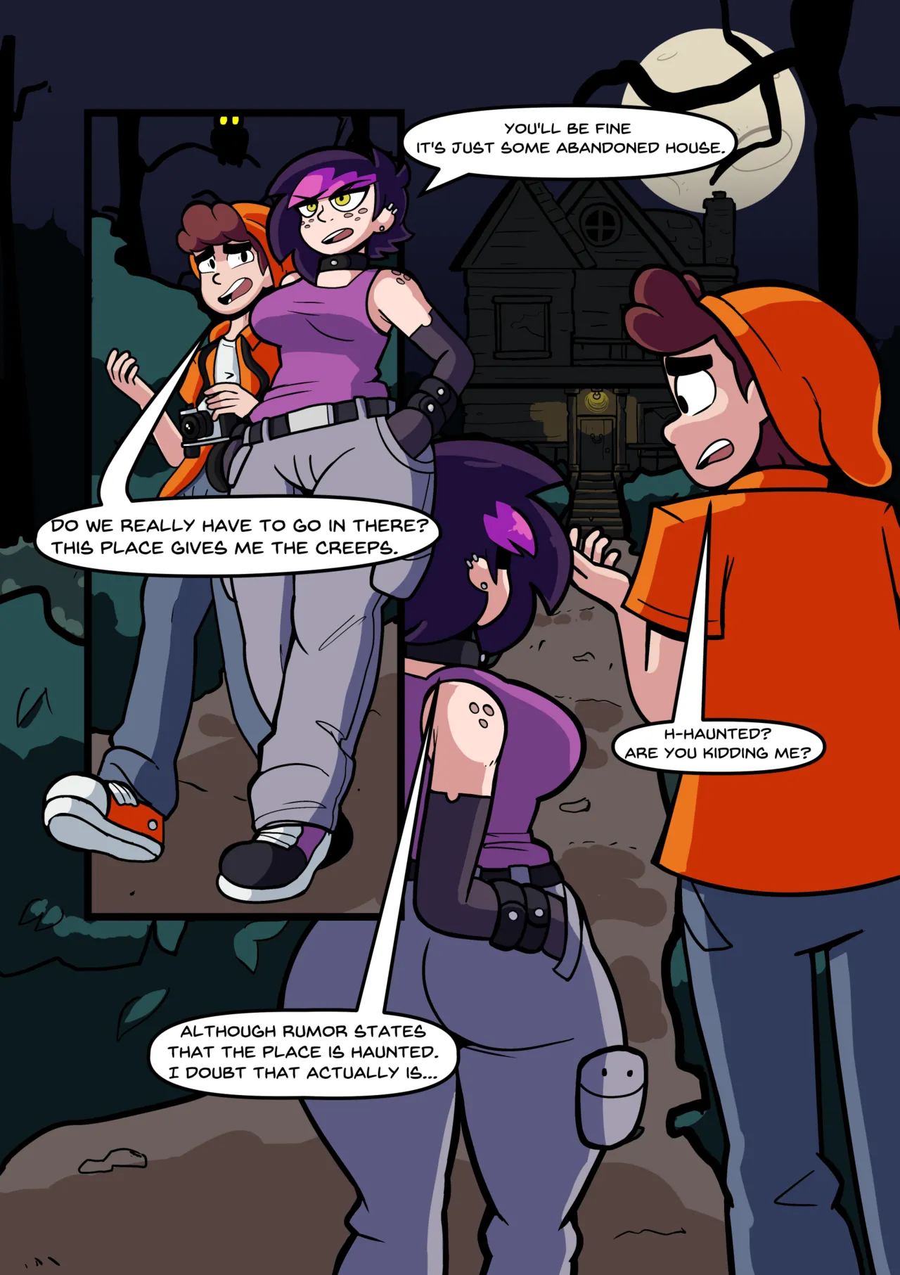 Glory Souls #1: Scared Stiff page 3 full