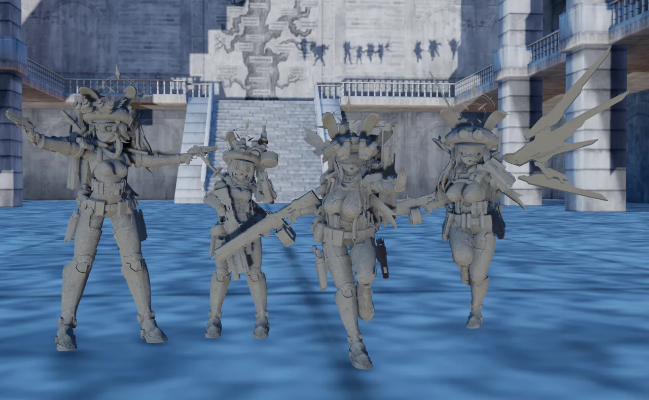 MMD Petrification - Set 2 page 1 full