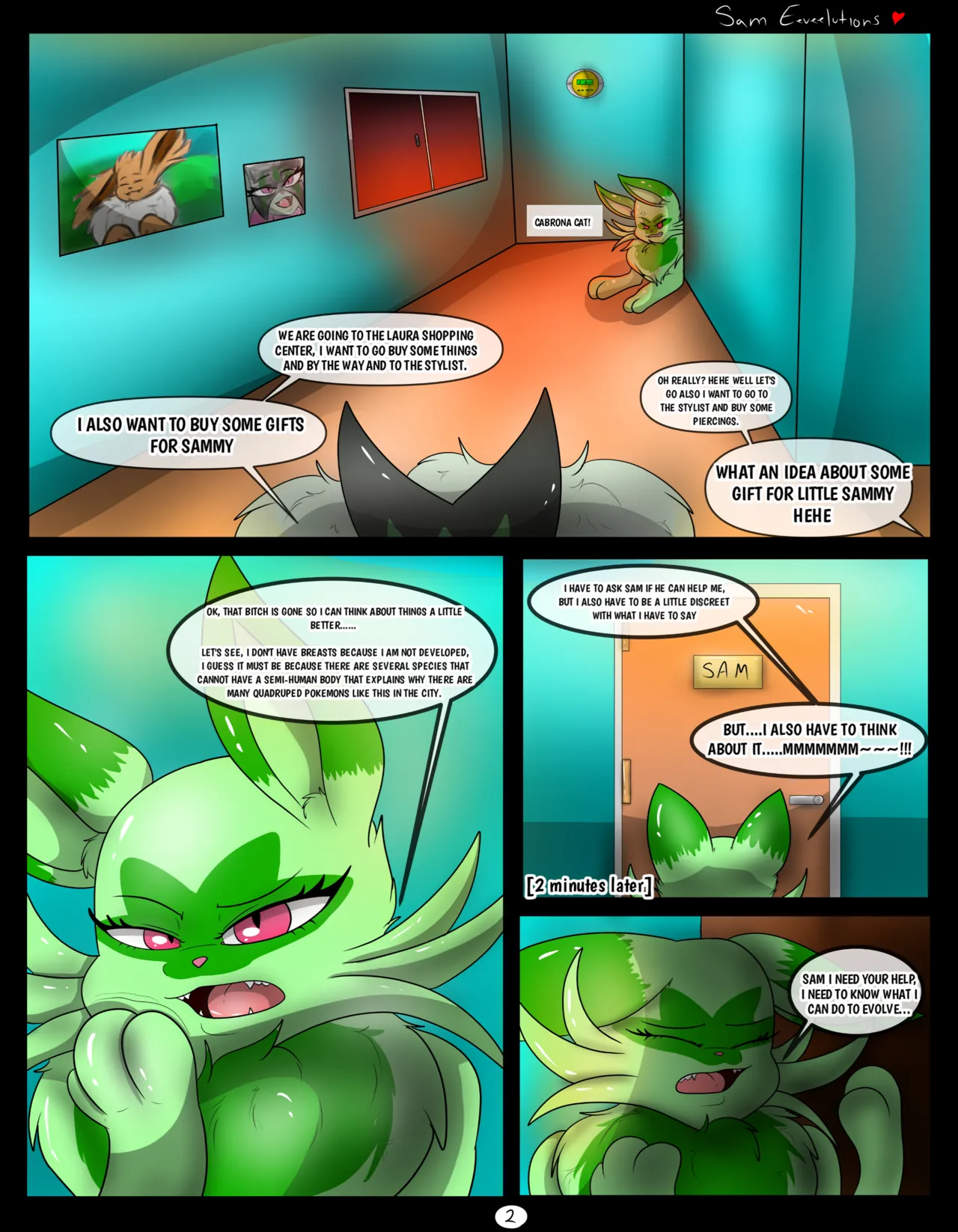 Sasha's Envy page 3 full