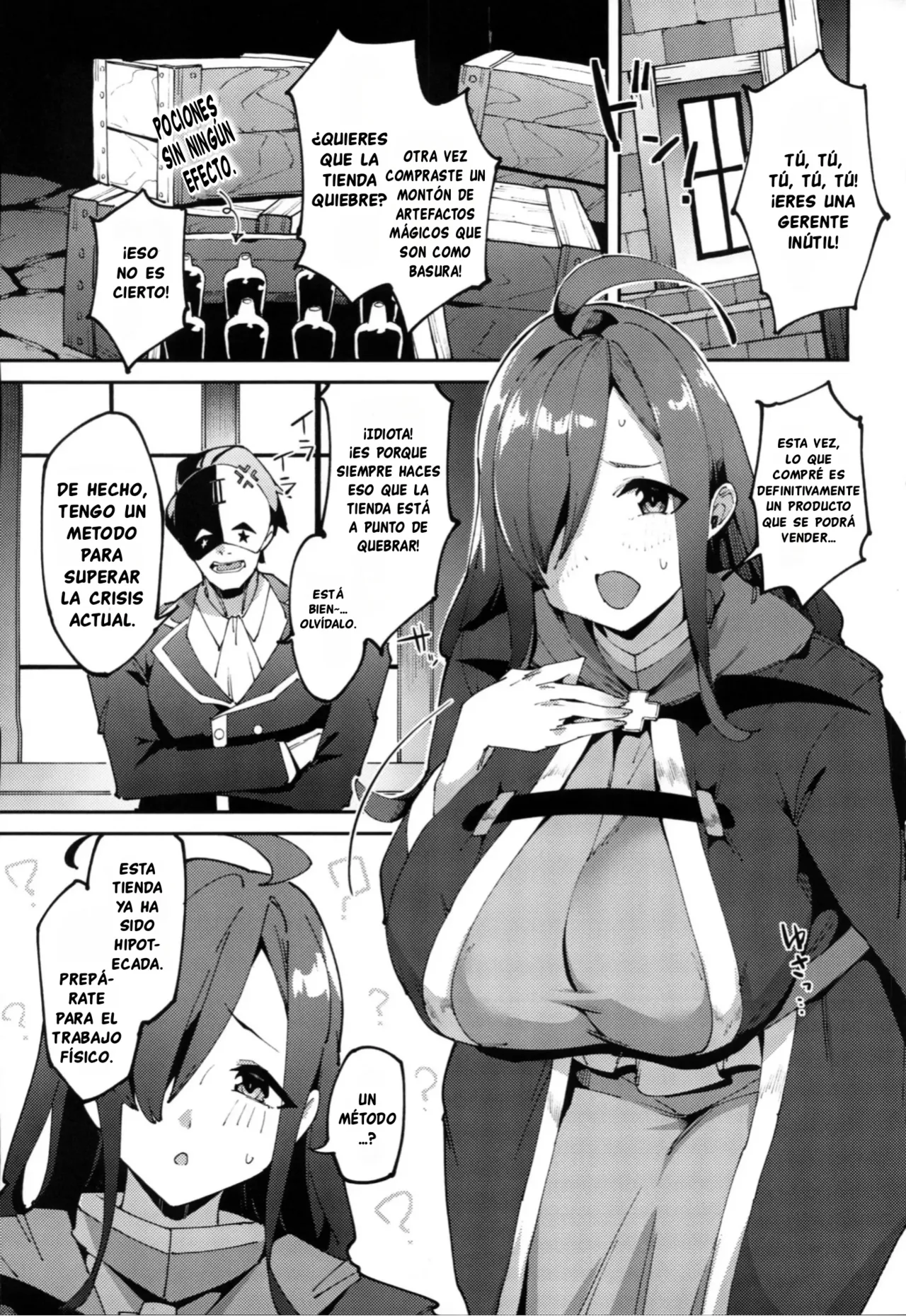 Kono Ponkotsu Tenshu ni Itazura o! | ¡Hagámosle una Broma Pesada a Esta Desastroza Dueña de Tienda! page 2 full