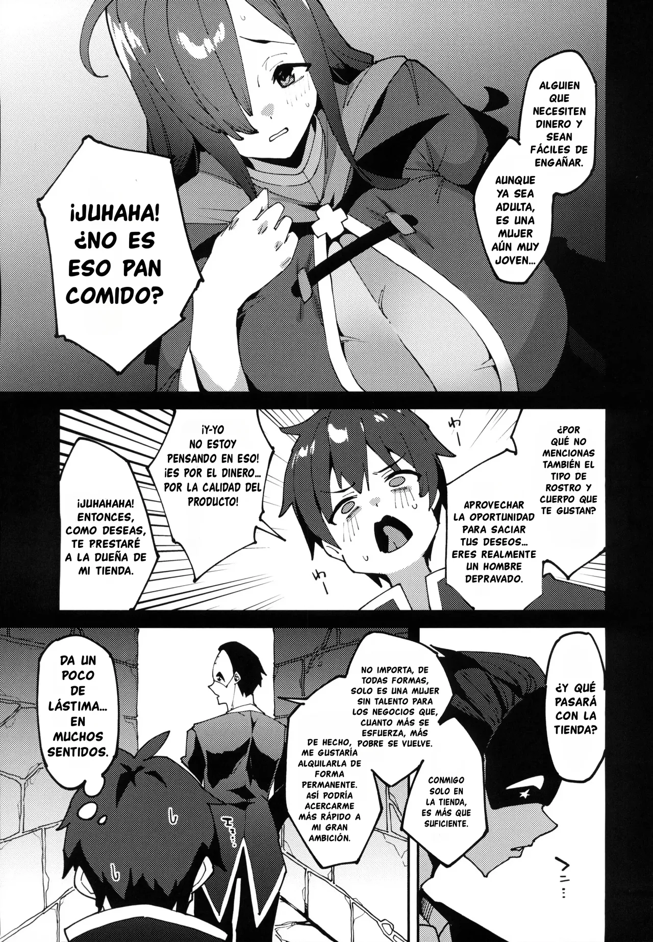 Kono Ponkotsu Tenshu ni Itazura o! | ¡Hagámosle una Broma Pesada a Esta Desastroza Dueña de Tienda! page 4 full