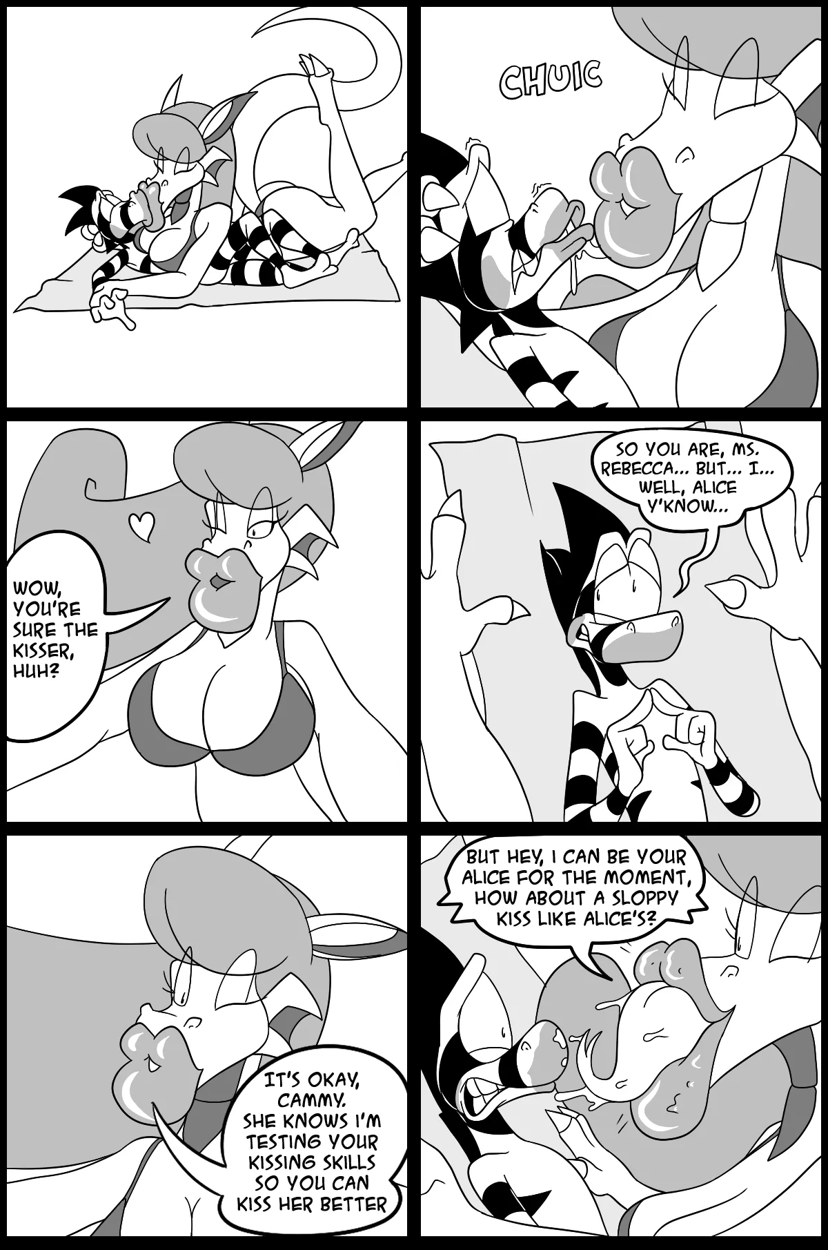 Kissing Test page 1 full