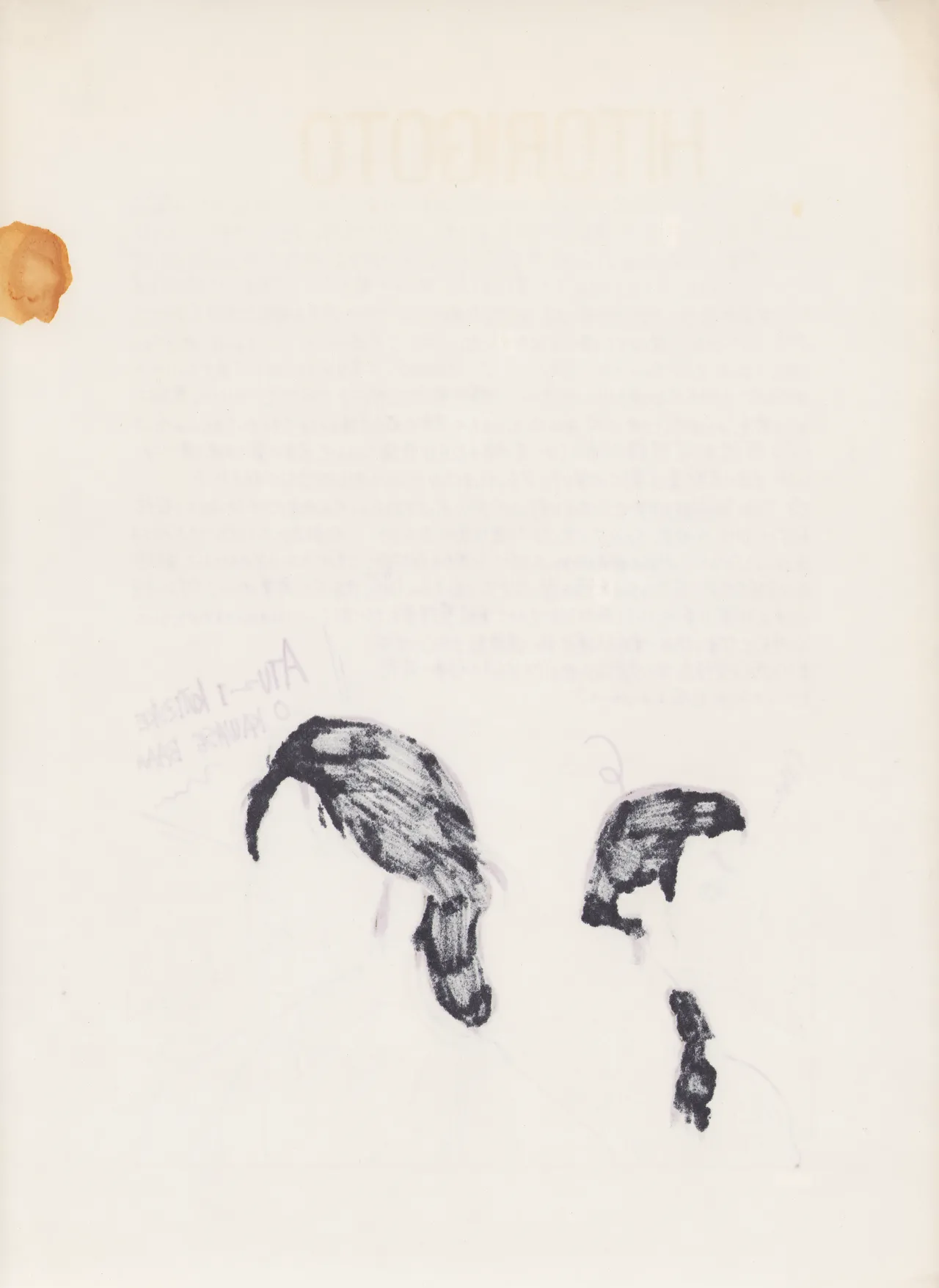 Showa Era Production Documents Collection - Doujinshi Ephemera page 4 full