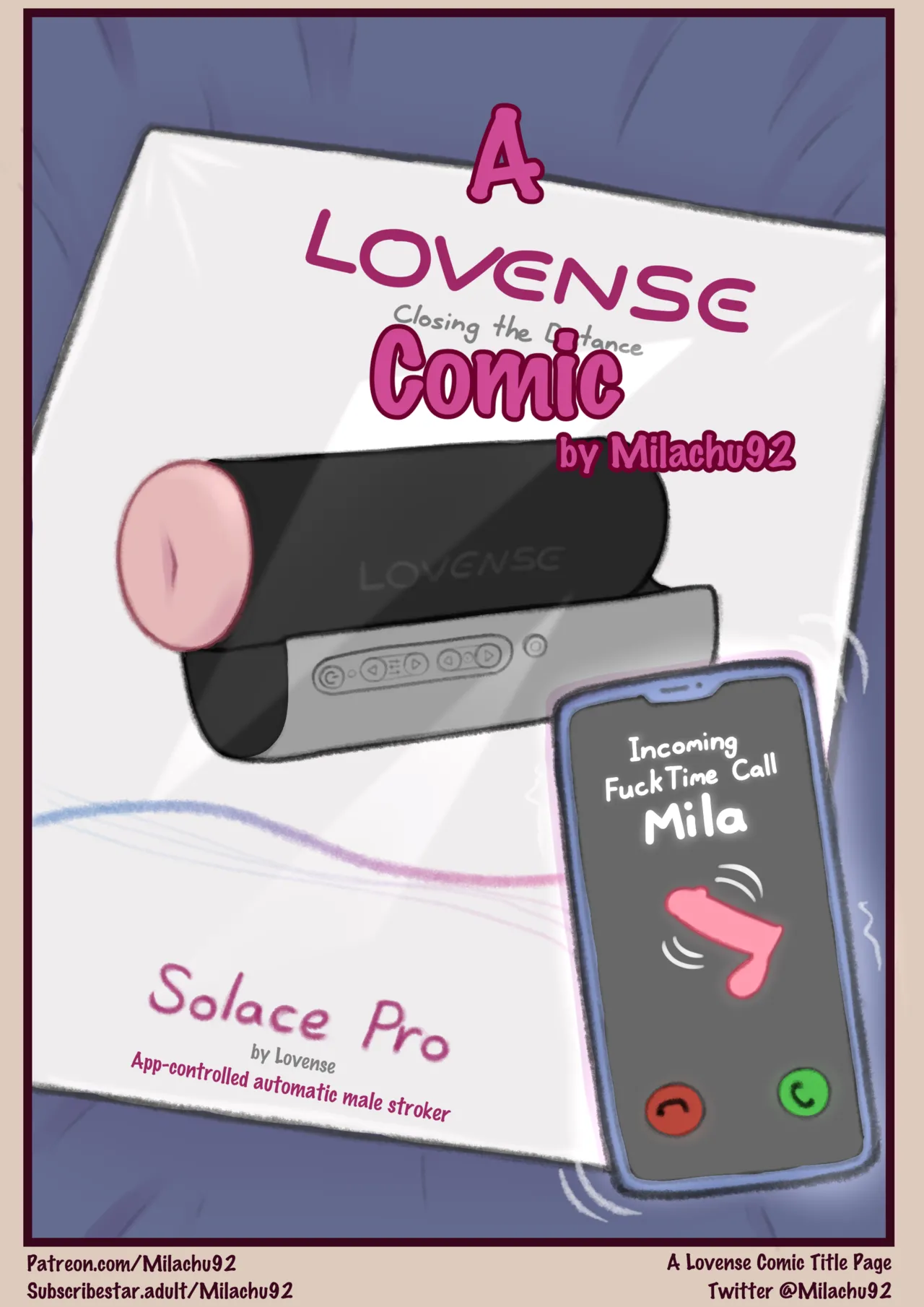 A Lovense Comic page 1 full