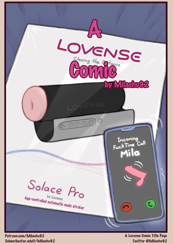 A Lovense Comic cover