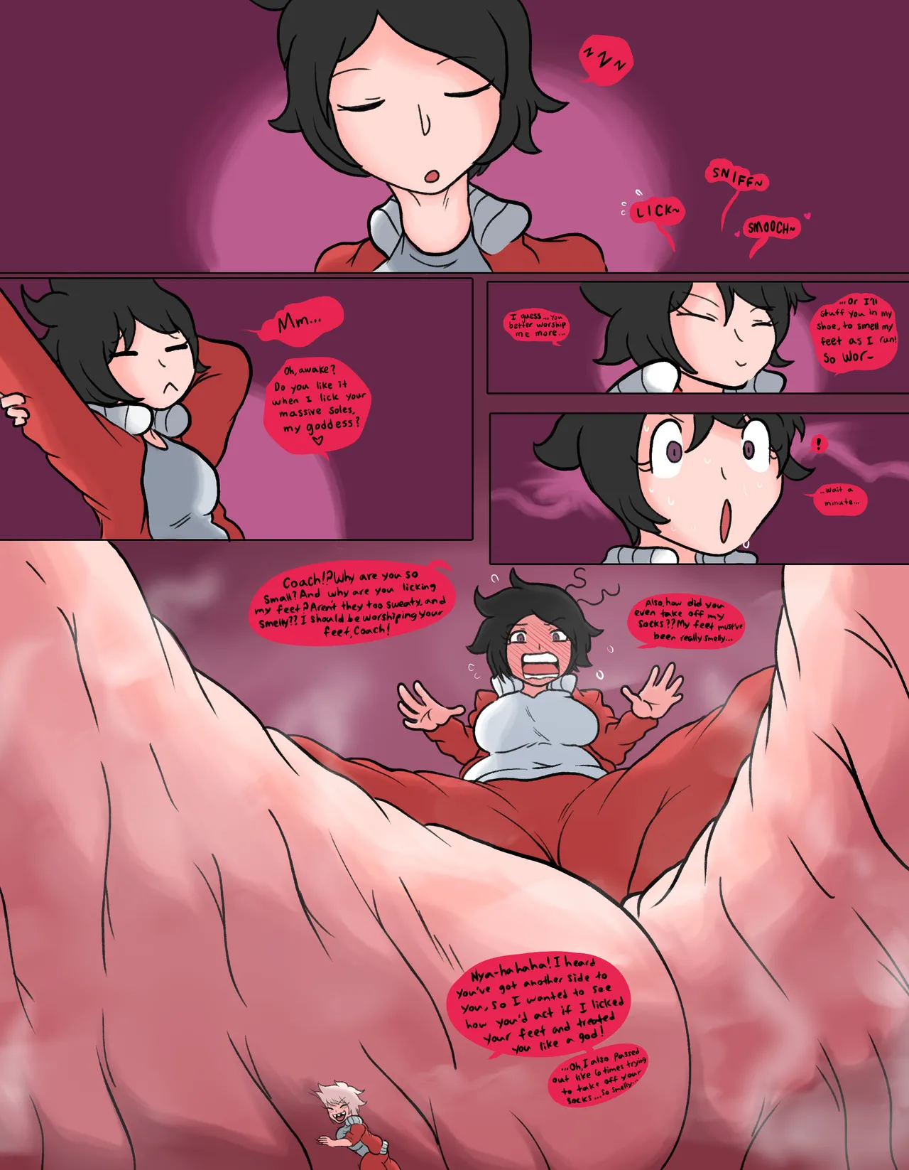 Giantess Trish page 5 full