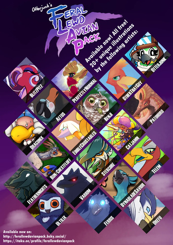 Feral Lewd Avian Pack cover