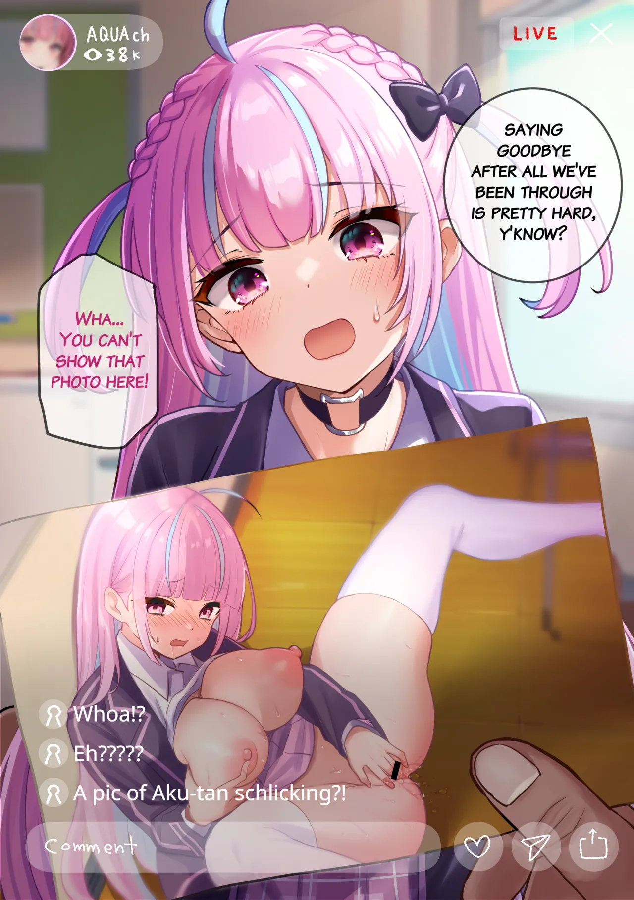 Aqua distributes live-streaming of them having sex page 3 full