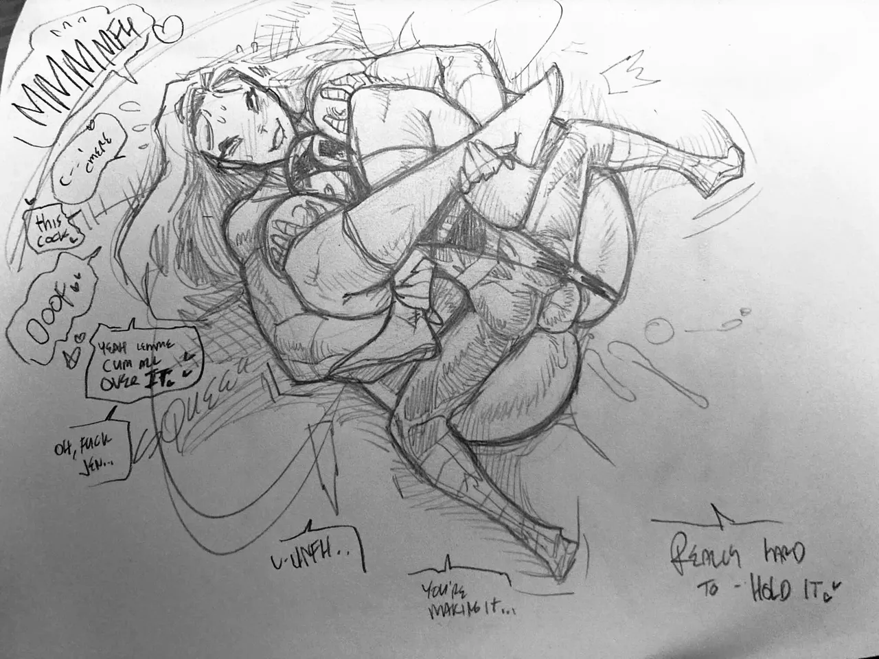 Spiderman x She-Hulk Goof Of page 5 full