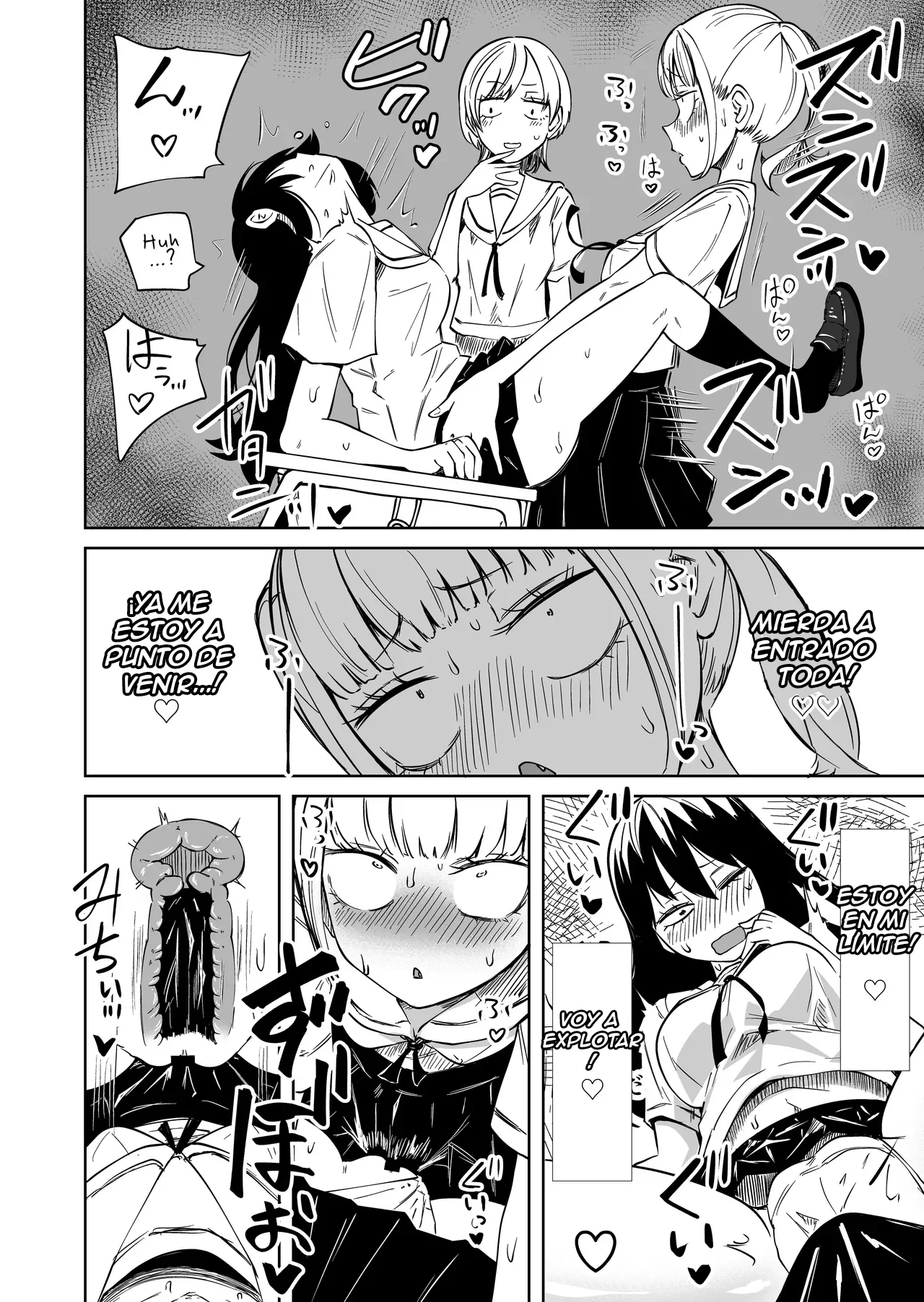 Chinpo Bare shita Ikioi de Tomodachi Zenin Onaho ni Shichaimashita | Después de que Descubrieran que era una Futanari, ¡Convertí a mis Amigas en Fundas para mi Verga! page 7 full