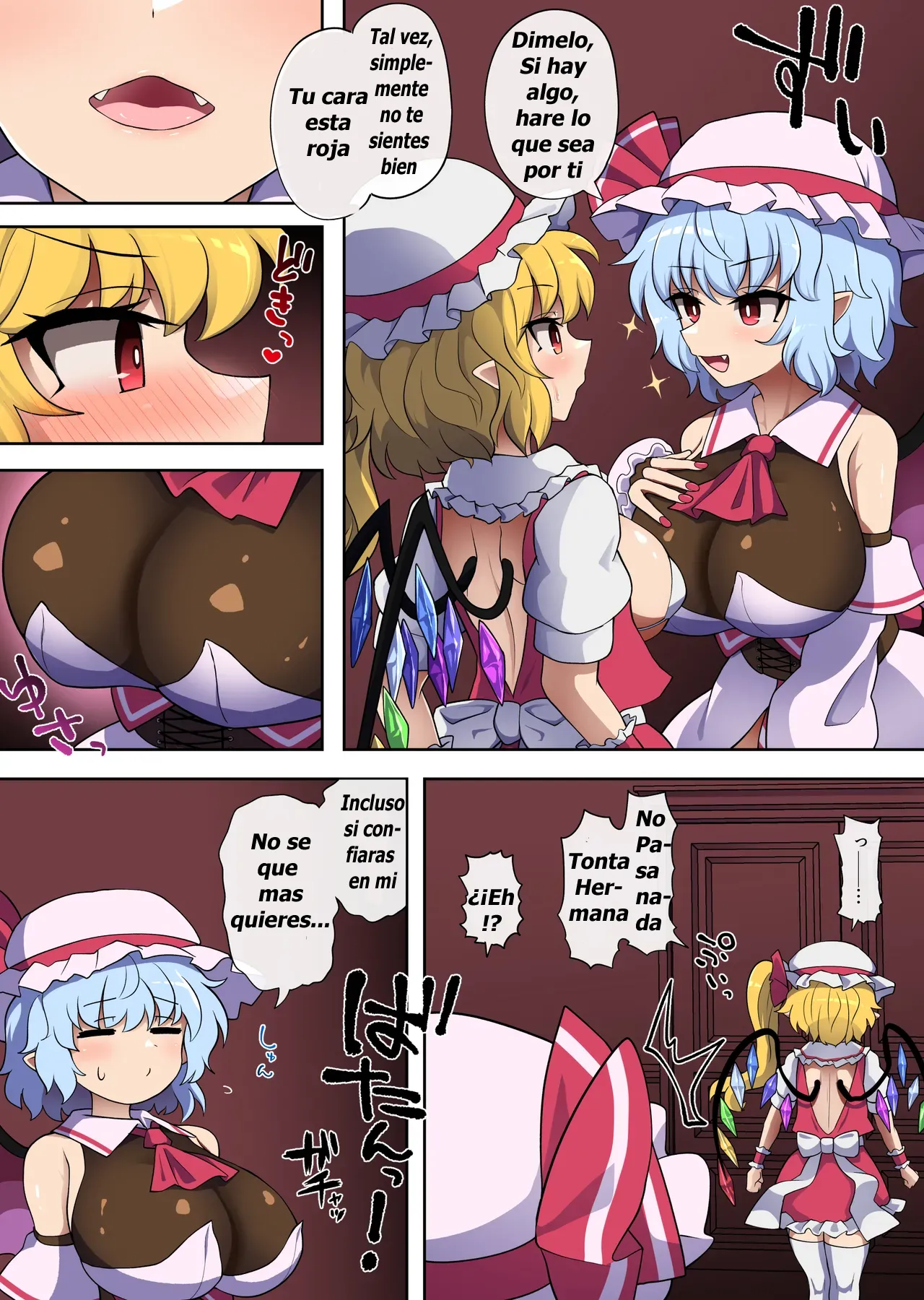 Flan-chan feels lust for Futanari Remilia page 2 full