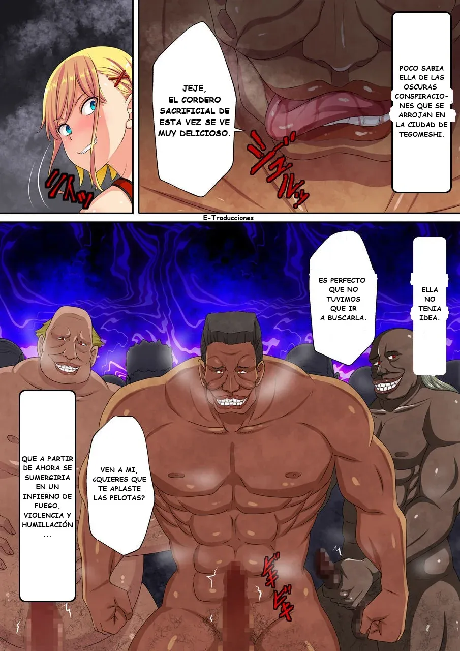 Haiboku Heroine Boko Rape ~Bokukko Heroine Sara Wa Nagurare Okasare Soshite Kowasareru~ | La Golpiza y Violación de la Heroína Derrotada ~Sara, la Valiente Heroína, es Golpeada, Violada y Quebrantada~ page 5 full