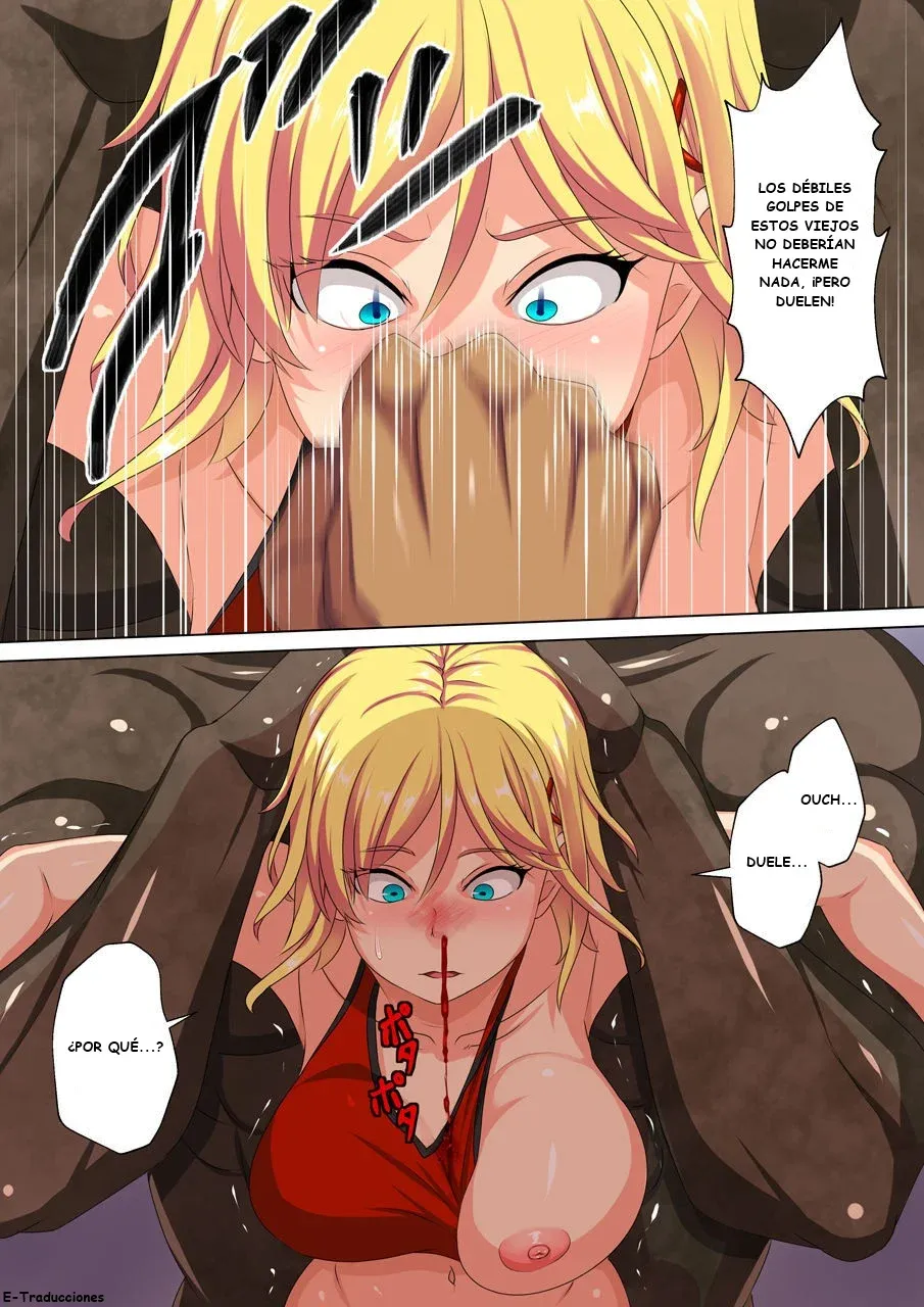 Haiboku Heroine Boko Rape ~Bokukko Heroine Sara Wa Nagurare Okasare Soshite Kowasareru~ | La Golpiza y Violación de la Heroína Derrotada ~Sara, la Valiente Heroína, es Golpeada, Violada y Quebrantada~ page 7 full
