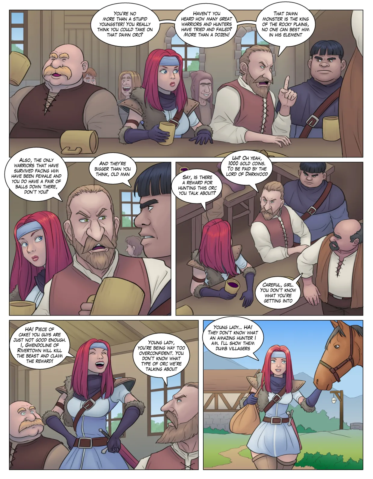 The Orc Hunter page 1 full