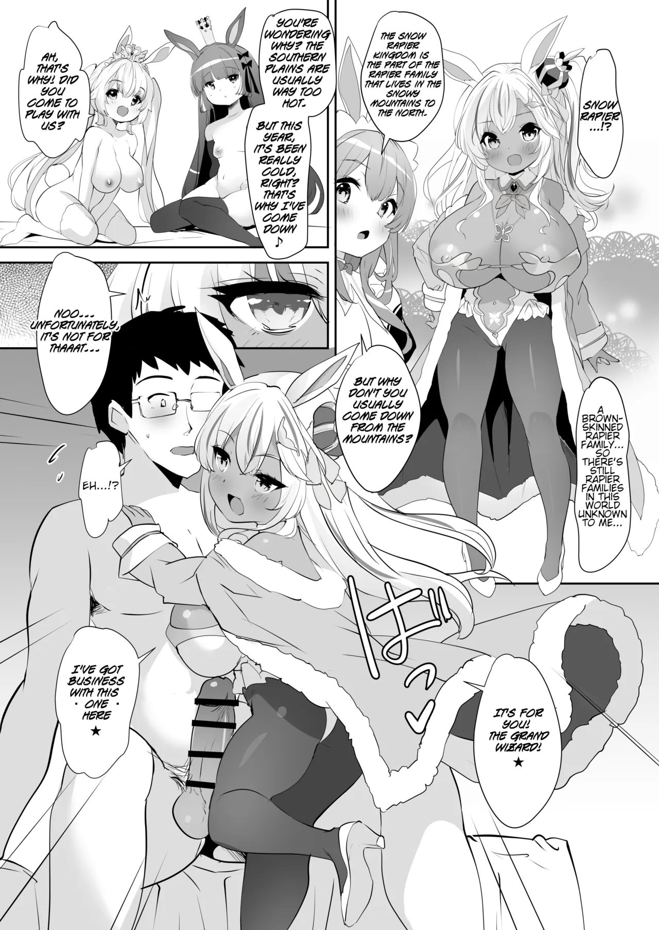Usamimi Princess to Isekai Kozukuri Life!! 4 page 8 full