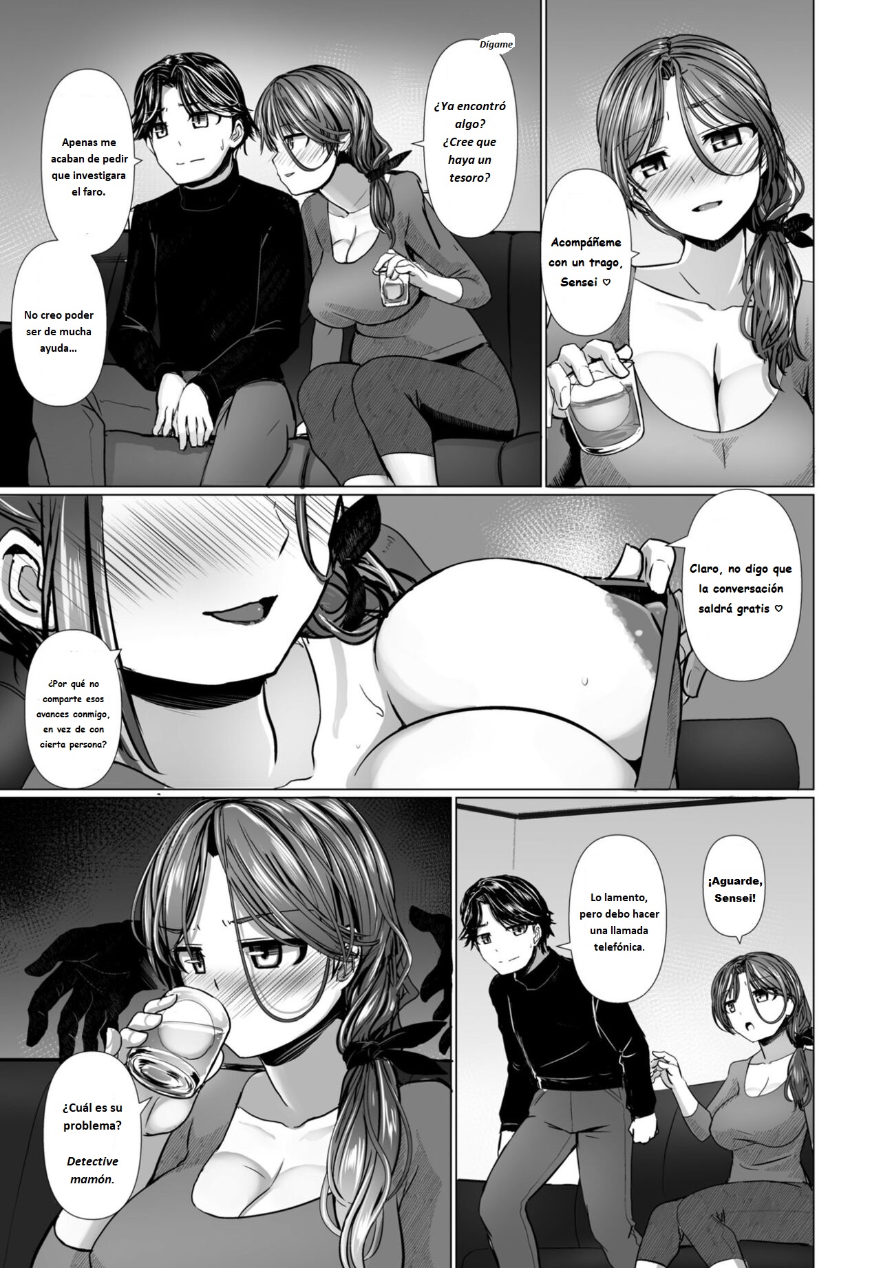 La hermosa ladrona fantasma ama al gran detective Cap.4 page 7 full