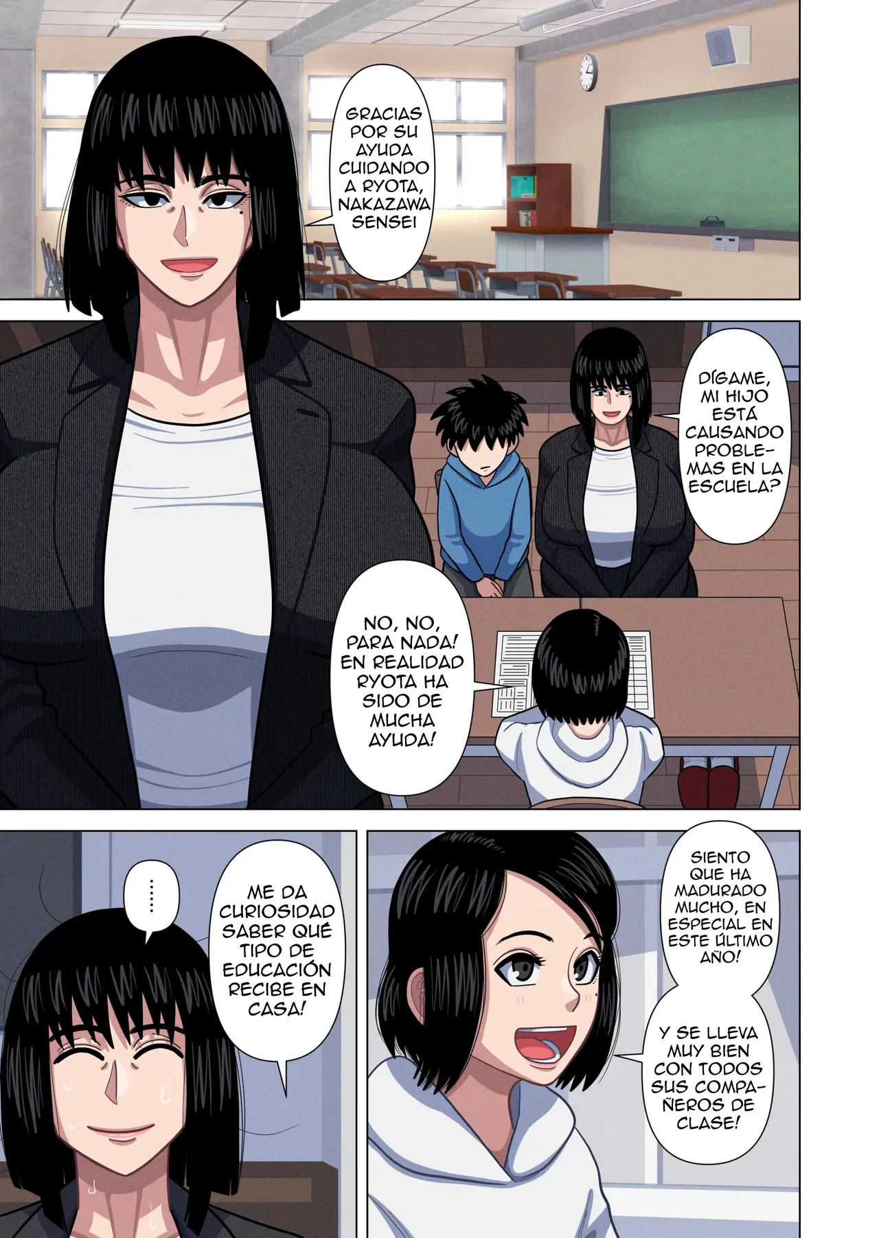 Hahaoya to Tannin no Sensei ga Sex shite Shimaimashita page 3 full