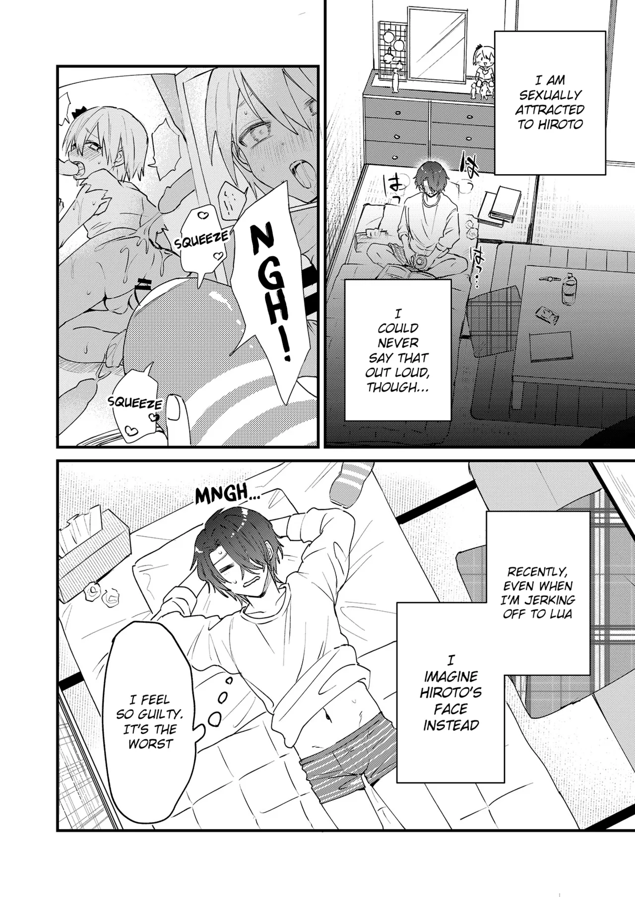 Himitsu no Asobi wa Onii-chan to! ~Muchi Shounen &amp; Tsundere Shounen o Oishiku Itadaku Hon~ | Secret games with my older friend! - A delicious book about a clueless boy and a tsundere boy page 9 full