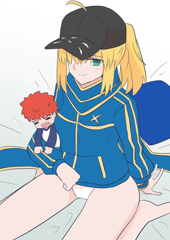 Artoria's Holiday X×X cover