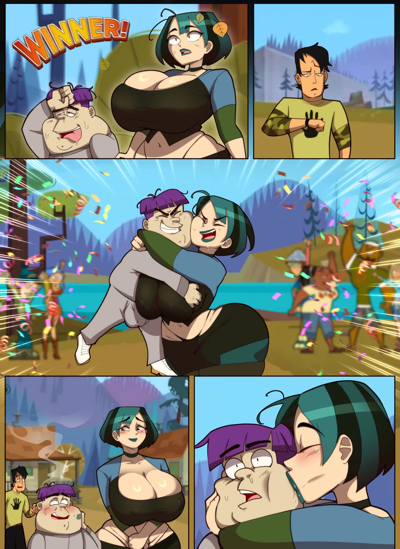 Total Drama Island: The Adventures of Gwen! page 9 full