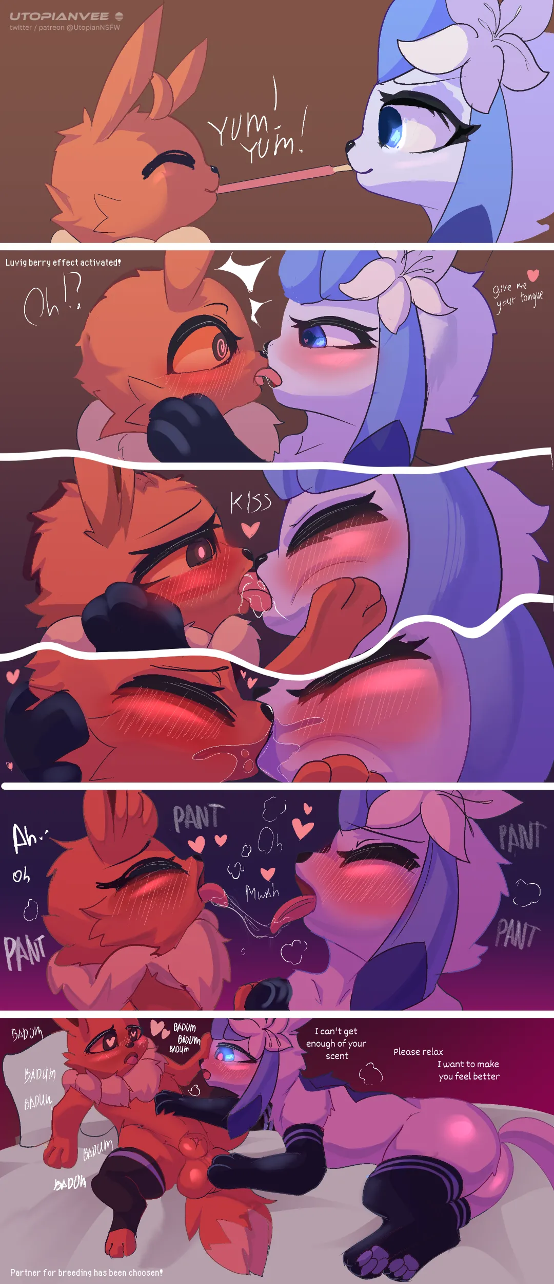 Glaceon in Love  COMPLETE page 8 full