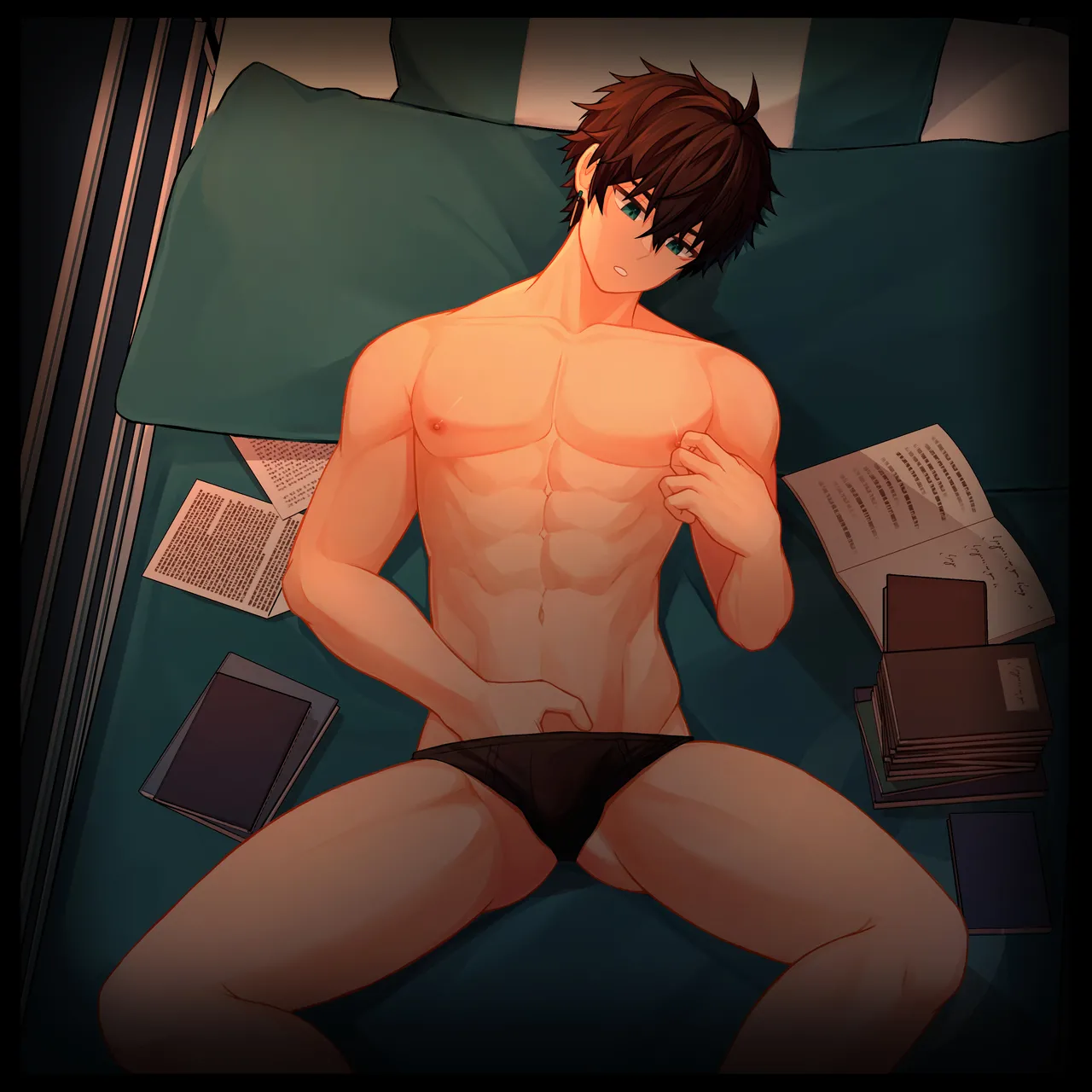 Commission Work Danheng x MaleTrailblazer 24p page 2 full