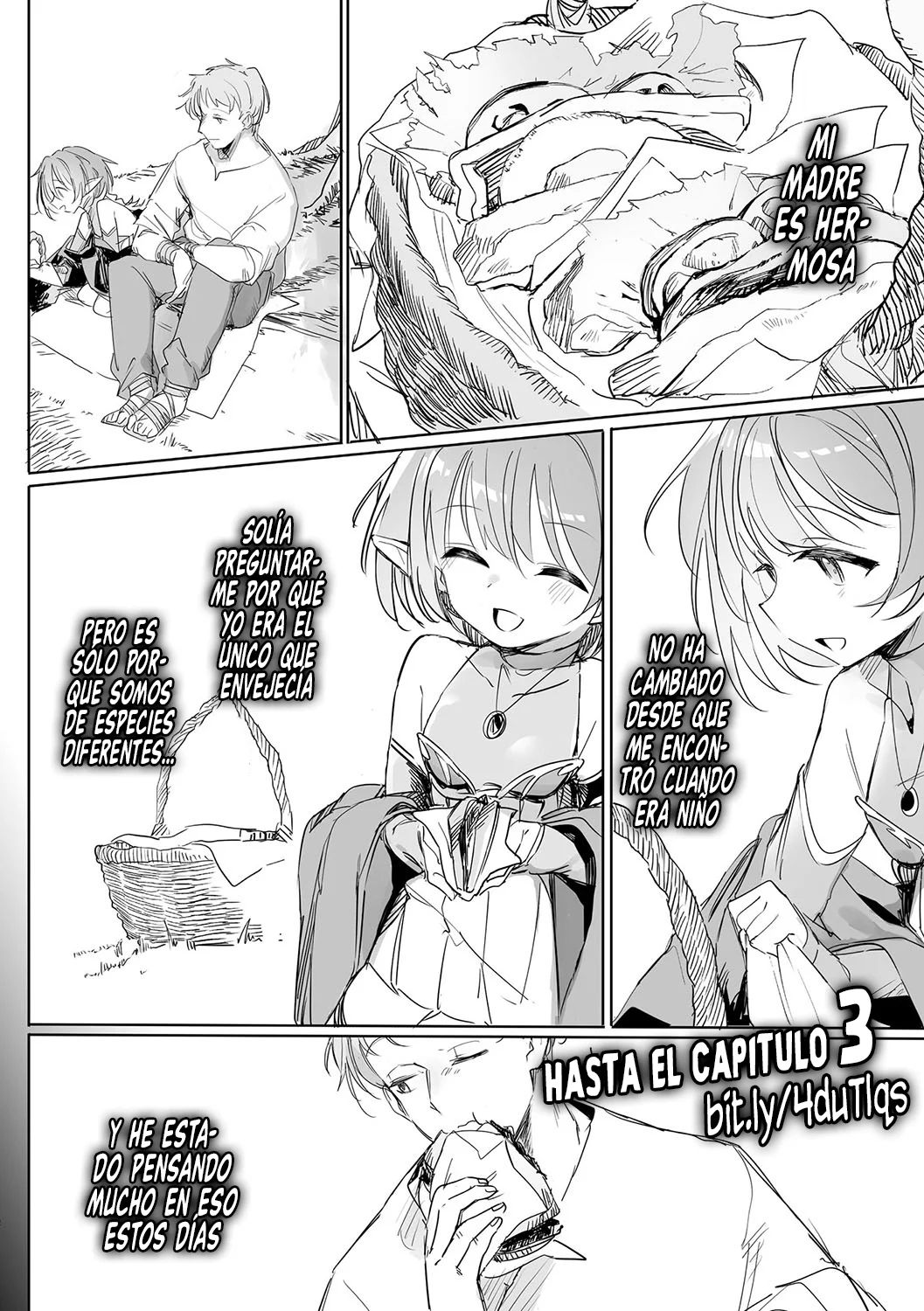 Chiccha na Elf Mama ~Teishinchou Elf to Kindan no Boshi Seikatsu~ | Mi Pequeña Mamá Elfa ~Maternidad Prohibida con las Pequeñas Elfas~ Cap. 1 page 3 full