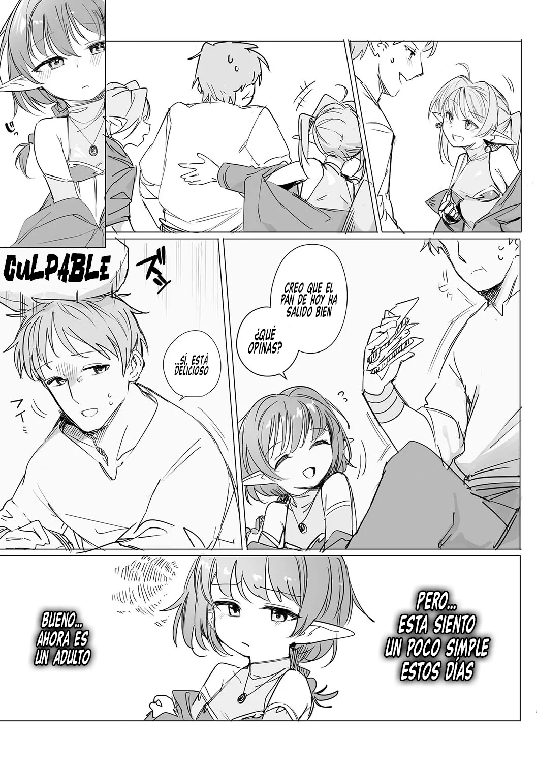 Chiccha na Elf Mama ~Teishinchou Elf to Kindan no Boshi Seikatsu~ | Mi Pequeña Mamá Elfa ~Maternidad Prohibida con las Pequeñas Elfas~ Cap. 1 page 6 full