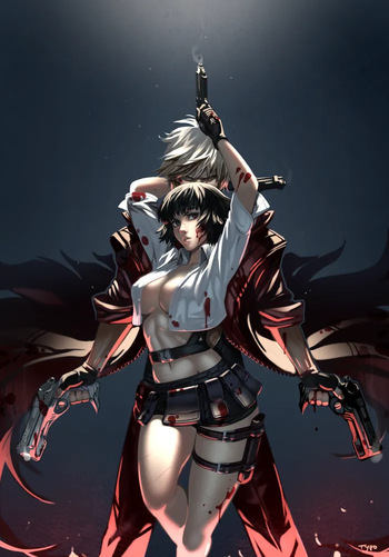 Lady x Dante cover