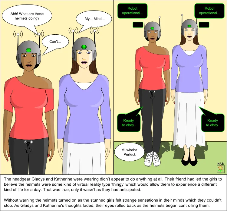 Be a Robot for a Day page 1 full