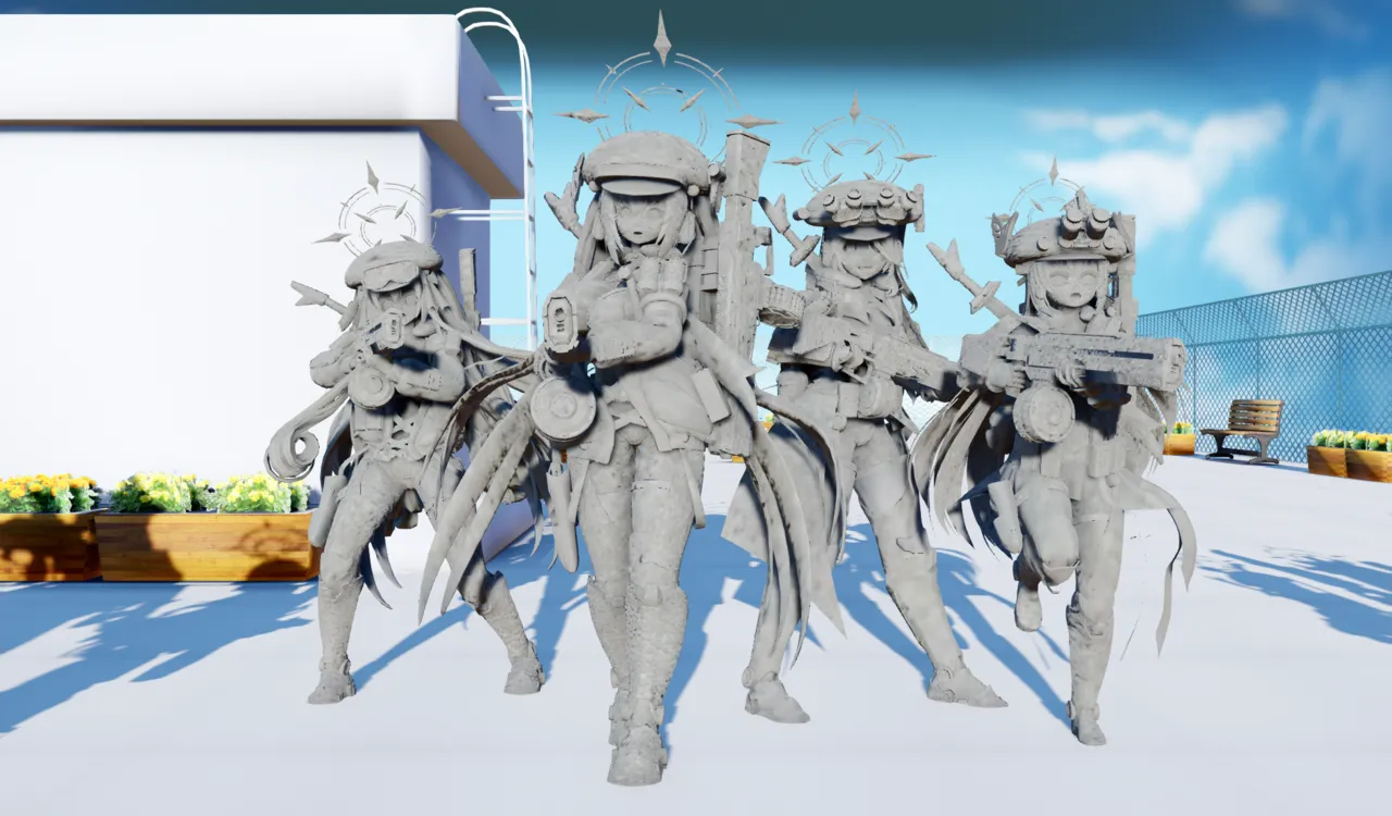 MMD Petrification - Set 1 page 1 full