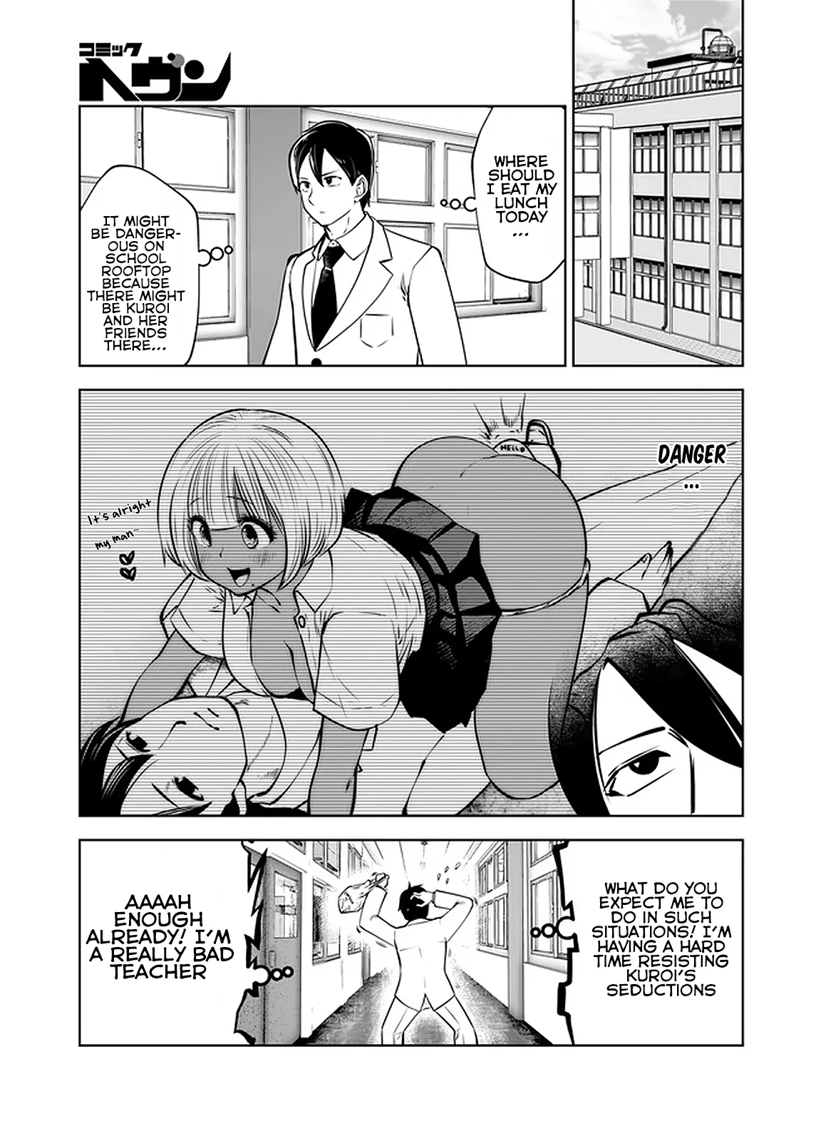 Black Gakkou ni Tsutomete Shimatta Sensei - Transferred to the Gyaru Academy vol 4 page 4 full