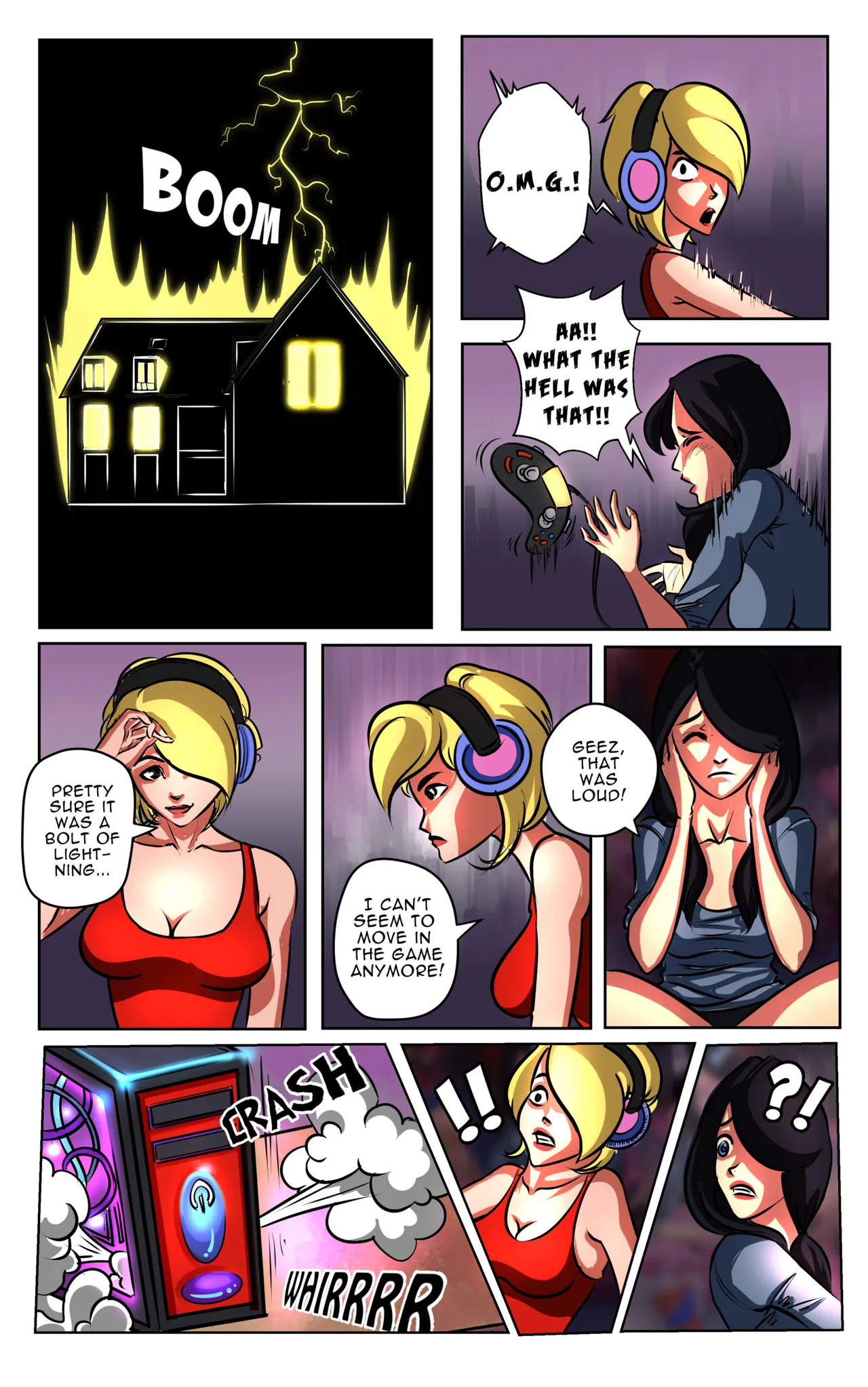 Stuck in the Game page 3 full